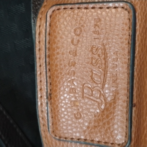 G.H. Bass & Co. Leather Tote & Crossbody Bag Set - Picture 7 of 9